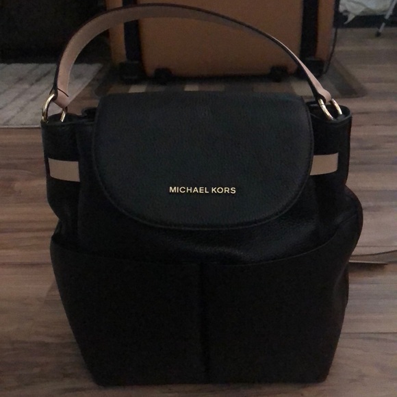 Michael Kors Handbags - Authentic Mk leather Backpack